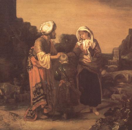 Barent fabritius The Expulsion of Hagar and Ishmael (mk33) China oil painting art